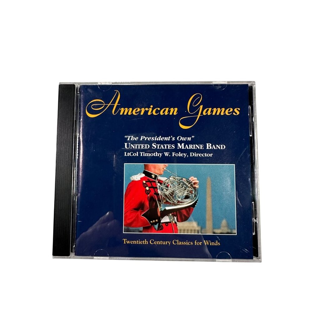 American Games United States Marine Band LtCol Foley Wind Band CD 20th Century